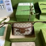 Gucci Horsebit 1955 Mini Bag Beige 699296 92TCG 8563 - Image 9