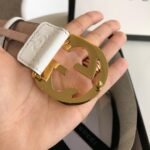 Gucci Signature Belt White GG 370543 - Image 6