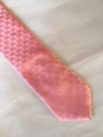 Louis Vuitton Classic Silk Tie Pink LV Men Tie - Image 6