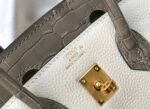 Hermes Birkin White For Women Gold Toned Hardware 11.8in/30cm - Image 7