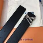 Louis Vuitton Initiales Reversible LV Belt with Silver Hardware LV Belt - Image 2