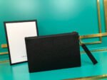 Gucci Animalier Pouch Black with Bee Detail For Men, Men's Pouch 12in/31cm GG 523684 DJ20T 1000 - Image 7