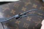 Louis Vuitton S-Lock Vertical Wearable Crossbody Bag Monogram Macassar Black For Men 7.5in/19cm LV M81522 - Image 6