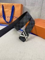 Louis Vuitton LV Diamond Reversible Belt Damier Graphite, LV Belt M0366V - Image 2