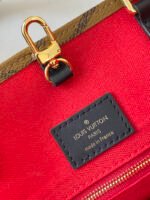 Louis Vuitton OnTheGo MM Tote Bag 13.8in/ 35cm Monogram Reverse Canvas Gold Hardware For Women M45321 - Image 8