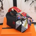 Hermes Bride A Brac Case Black Bag For Women, Women's Handbags, Shoulder Bags 9.8in/25cm - Image 8