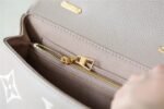 [True-to-ORIGINAL] Louis Vuitton Madeleine BB Monogram Empreinte Dove Gray/ Creme Beige Bags For Women 9.4in/24cm - Image 4