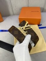 Louis Vuitton LV Diamond Reversible Belt Monogram Canvas, LV Belt - Image 2