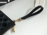 Gucci Off The Grid Pouch Black With Red and Green Stripes With Gold Toned Hardware For Men, Men's Pouch 12in/31cm GG - Image 2