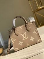 Louis Vuitton On The Go PM Bag Light-Brown - Image 7