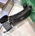 Prada Re-Edition 2005 Re-Nylon Bag Black - Image 7
