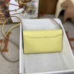 Hermes Constance Long Togo Wallet Yellow, Silver Toned Hardware Bag For Women, Women's Handbags, Shoulder Bags 8.1in/21cm - Image 2