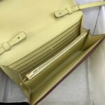 Hermes Constance Long Togo Wallet Yellow, Gold Toned Hardware Bag For Women, Women's Handbags, Shoulder Bags 8.1in/21cm - Image 9