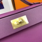 Hermes 24/24 Clemence Swift Purple For Women, Women's Handbags, Shoulder Bags 11.4in/29cm - Image 2
