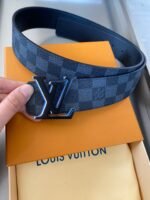 Louis Vuitton Initiales Reversible LV Belt Damier Graphite with Black Toned Hardware LV Belt - Image 2