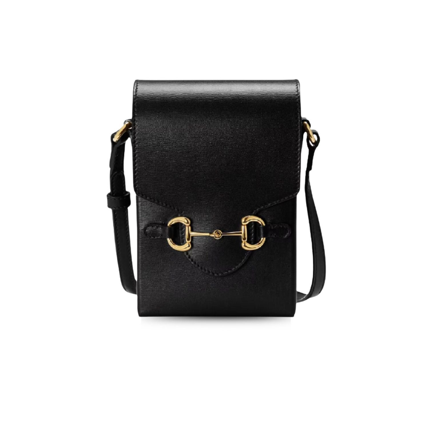 xr:d:DAGBeGYKeuI:810,j:6369640292640501365,t:24041109 Gucci Horsebit 1955 Mini Bag Black 625615 0YK0G 1000 - Image 1
