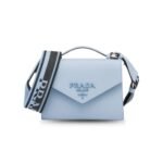 Prada Monochrome Saffiano Bag Blue 1BD317_2ERX_F02TG_V_3O3