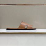 Hermes Izmir Sandals Brown For Men H041141ZH03400 - Image 7