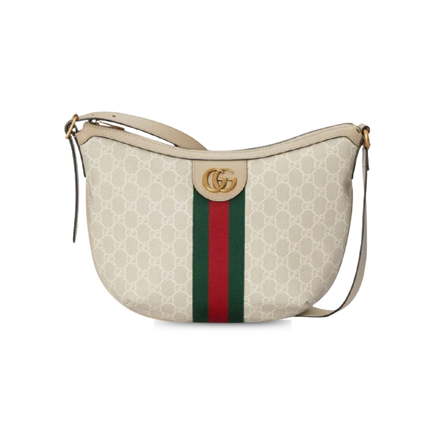xr:d:DAGBeGYKeuI:690,j:617417595431712127,t:24041016 Gucci Ophidia GG Small Shoulder Bag Beige 598125 UULAT 9682 - Image 1