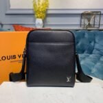 Louis Vuitton Alex Messenger BB Taiga Black M30265 - Image 2