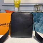 Louis Vuitton Alex Messenger BB Taiga Black M30265 - Image 3