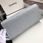Chanel Deauville Tote Gray A66941 - Image 4