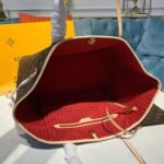 Louis Vuitton Neverfull GM Tote Bag 15.4in/ 39cm Red Monogram Gold Hardware For Women M41181 - Image 11