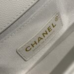 Chanel Small Boy Handbag White A67085 - Image 14