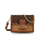 Louis Vuitton Dauphine MM Monogram And Monogram Reverse Canvas By Nicolas Ghesquière M45958