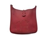 Hermes Evelyne III PM Bag Burgundy
