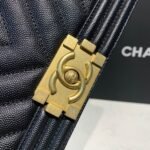 Chanel Boy HandBag Black For Women, Women's Bags, Shoulder And Crossbody Bags 9.8in/25cm A67086 - Image 8