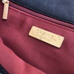 Chanel 19 Crossbody Bag 10.1in/ 26cm Black Gold Hardware For Women AS1160 - Image 11