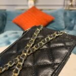 Chanel Classic Cluth With Chain Black For Women, Women's Wallet 7in/18cm AP0990 - Image 5