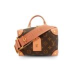 Louis Vuitton Petite Malle Souple Monogram Canvas Pink M45531