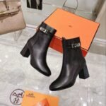 Hermes Saint Germain Ankle Boot Black For Women, Women's Shoes H182102Z 02360 - Image 3