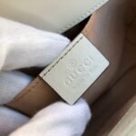 Gucci Marmont Matelassé Mini Bag  White 446744 DTDIT 9022 - Image 9