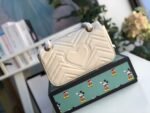 Gucci Marmont Matelassé Mini Bag  White 446744 DTDIT 9022 - Image 4