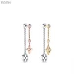 Louis Vuitton Idylle Blossom Long Earrings, 3 Golds And Diamonds - Q96413 - Image 4