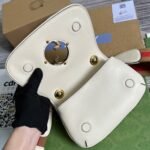 Gucci Blondie Small Shoulder Bag 8.7in/ 22cm White Gold Hardware For Women‎ ‎698643 UXXAG 9161 - Image 10