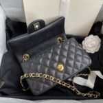 Chanel Mini Classic Handbag Black - Image 7