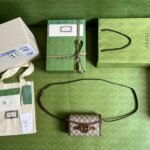 Gucci Horsebit 1955 Mini Bag Beige 699296 92TCG 8563 - Image 10