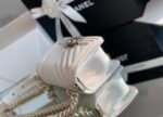 Chanel Mini Boy Flapbag White - Image 5