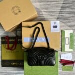Gucci Marmont Matelasse Mini Bag Black - Image 8