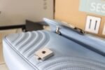Gucci GG Marmont Small Matelassé Shoulder Bag Blue Sky 443497 - Image 4