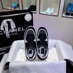Chanel Sneakers Black/White For Women, Women's Shoes G34360 - Image 3
