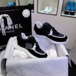 Chanel Sneakers Black/White For Women, Women's Shoes G34360 - Image 5