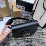 Gucci Horsebit 1955 Shoulder Bag Black 602204 1DB0G 1000 - Image 8