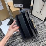 Gucci Horsebit 1955 Shoulder Bag Black 602204 1DB0G 1000 - Image 10