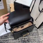 Gucci Horsebit 1955 Shoulder Bag Black 602204 1DB0G 1000 - Image 14