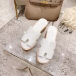Hermes Eze 30 Sandal White For Women H221026Z 90380 - Image 8